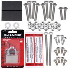 Aqua Select Hardware Bag for Above Ground Pool A-Frame Swing Up & Lock Ladder