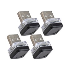 Juego de cuatro luces de señal LED para mejorar el aspecto interior de tu vehículo