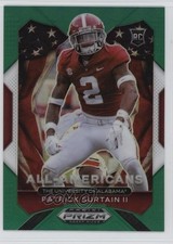 2021 Panini Prizm Draft Picks All-American Green Patrick Surtain II #199 1h83