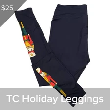 Lularoe Warm Wishes Collection-TC Leggings-Christmas Leggings-NWT