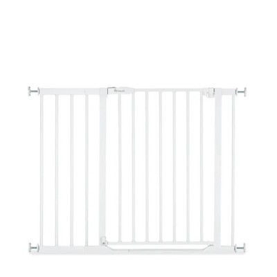 Hauck Treppenschutzgitter Kinderschutzgitter Clear Step 2 Metall Weiß 96-101 cm
