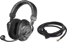 Beyerdynamic DT290-MKII-BARE-K DT290-MKII Dual Muff Headset w/Bare-end Cable