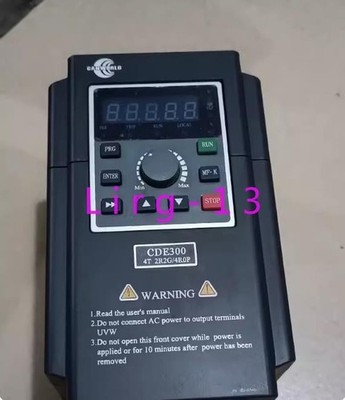 1pc used Kangyuan inverter CDE300-4T2R2G/4R0P 2.2/4KW 380V *vv