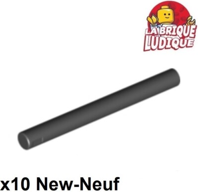 Lego 10x Bar 4L Bar Lichtschwert Blade Lichtschwert Freizeit schwarz/black 30374 NEU
