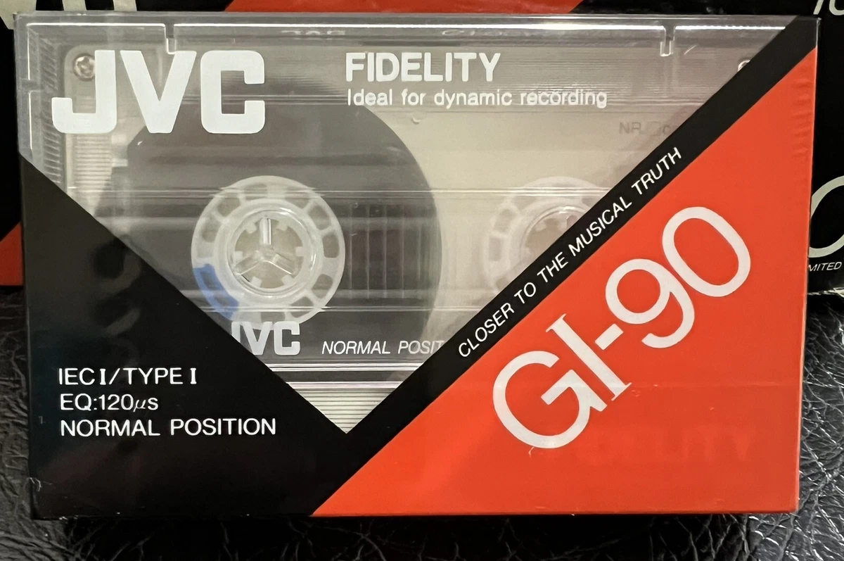 Cassette Audio JVC GI-90B – Position Normale, Type I, K7, Occasion