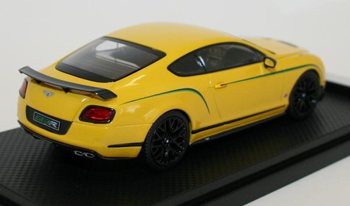 Almost Real 1/43 Scale Metal Model 430404 Bentley Continental GT3-R 2015 Yellow - Imagen 6 de 6