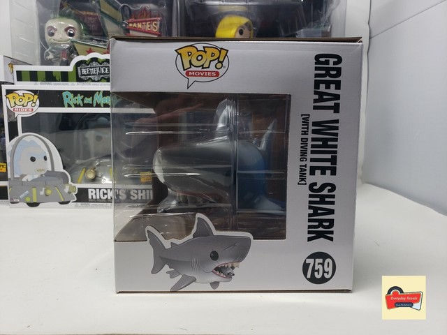 Funko Pop Jaws 759 Great White Shark (with Diving Tank) | eBay