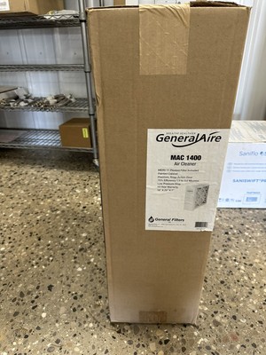 GENERALAIRE MAC 1400 AIR CLEANER FILTER CABINET WITH MERV 11 FILTER  16''X25''7'' 