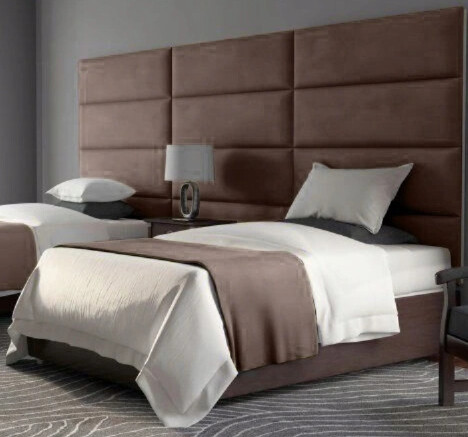 Upholstered 3D Wall Panel Velvet Headboard Bedroom - Made to Measure UK - Picture 19 of 19