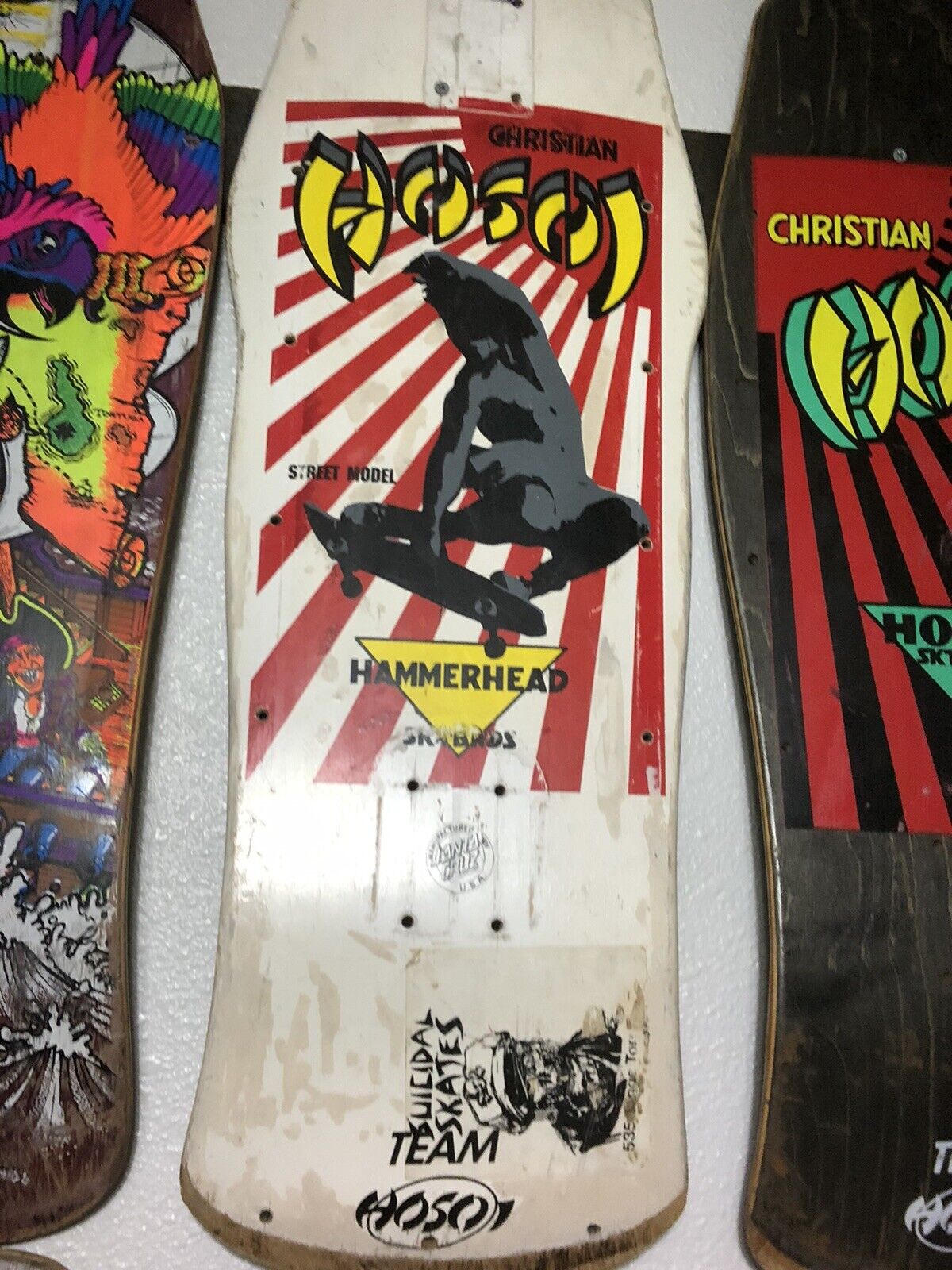 VINTAGE HOSOI SKATEBOARD VINTAGE HOSOI SKATEBOARD