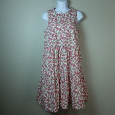 J Crew Sleeveless Tiered Mini Dress in Cotton Poplin Size 2