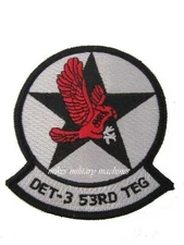 USAF Air Force Black Ops Area 51 Groom Lake Det 3 53rd Teg Aviation Patch New