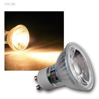 5 X Cob GU10 Glas Leuchtmittel Warmweiß 230Lm, Strahler Birne Spot Lampe 230V 3W