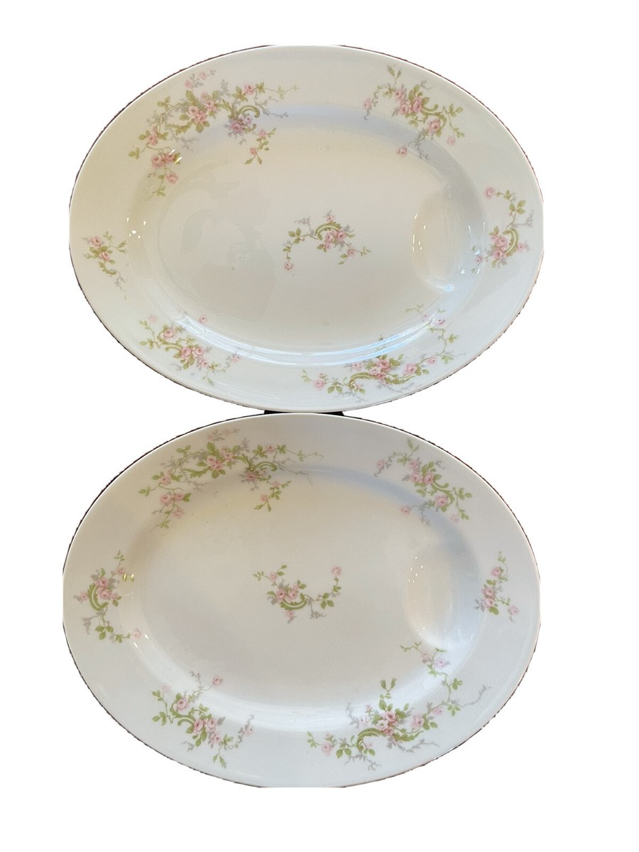 Vtg 2 Haviland Limoges France Porcelain Meat Plates 8.5 X 11.25 Vtg 2 Haviland Limoges France Porcelain Meat Plates 8.5 X 11.25