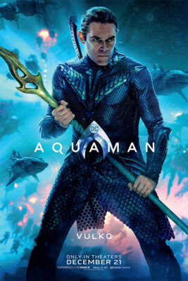 Aquaman Willem Dafoe Movie Art Wall Indoor Room Outdoor - POSTER 20x30