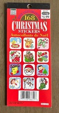 Lot of 147 Vintage Christmas Stickers 7 sheets Paper Magic Group