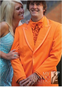 Orange Groomsmen Tuxedos Formal Best Man 2 Piece Suits Slim Men S Image Is Loading Orange Groomsmen Tuxedos Formal Best Man 2 Piece