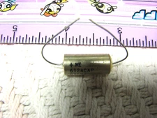 Western Electric WE 612A Capacitor-Sencore LC75 measures between 100uF and 106uF
