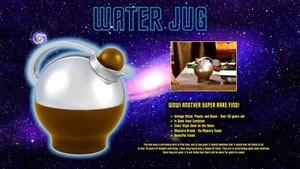 TREK PROP WATER JUG HOT COLD THERMAL BAR COSTUME TOS TV STAR SUPER RARE L@@K