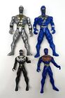 Vintage Greenbrier Intl. Lot of 4 Superhero Action Figures 4-½ - 5-½ inch