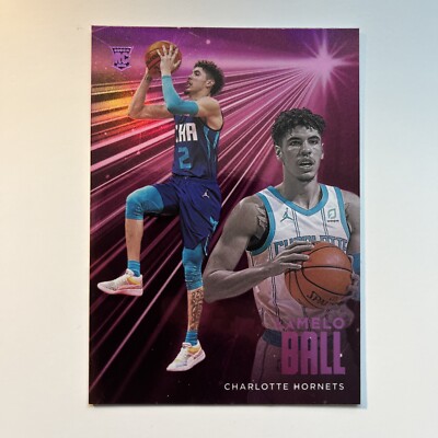 2020-21 Panini Chronicles - Essentials Pink #201 LaMelo Ball (RC)