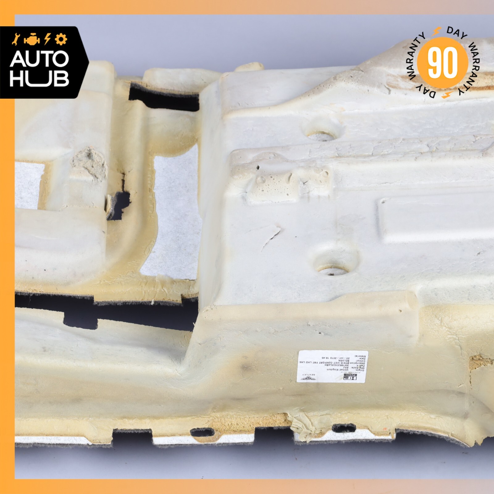 11-12 Bentley Continental GTC Front Left Side Interior Floor Carpet OEM 59k