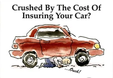 Liberty Mutual, Boston, Cross Country Motor Club, California, Postcard