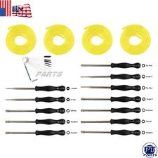 12 PCS Carburetor Adjustment for 2-Cycle Small Engines Tool Carb Adjust Kit US