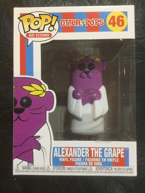 Funko Pop! Ad Icons Otter Pops Alexander The Grape #46 | eBay
