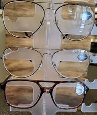 2.25 A. J. MORGAN READING LARGE 2 Pair And 1 2.25 Blue Blocker NWB