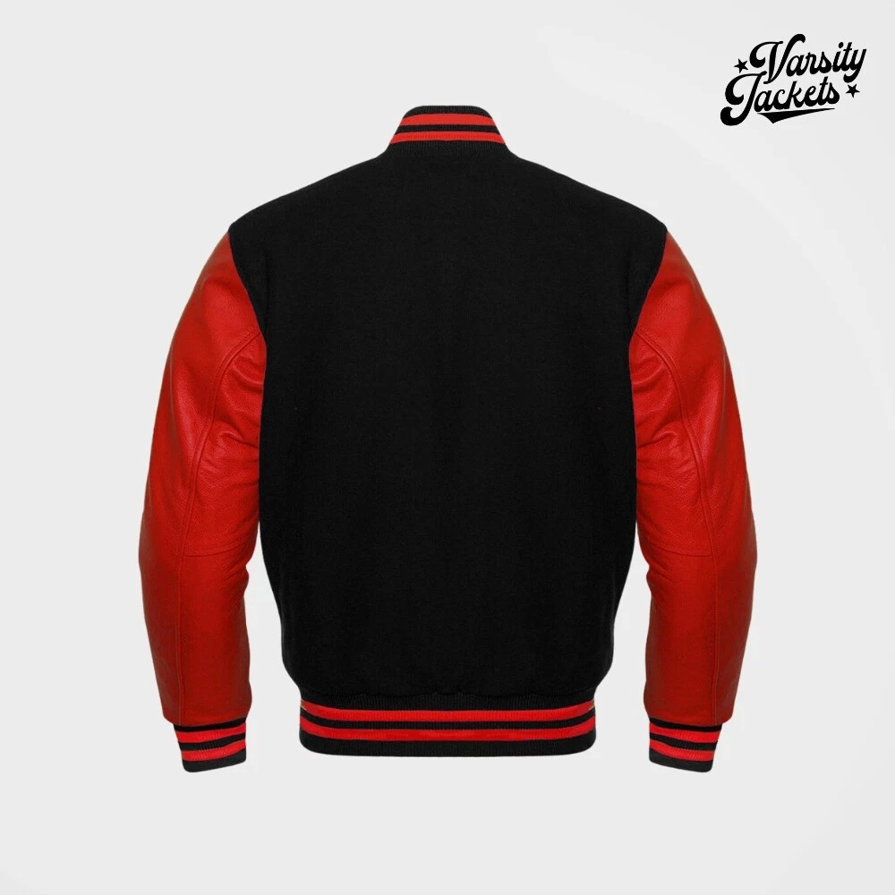 Jacket hot sale red black