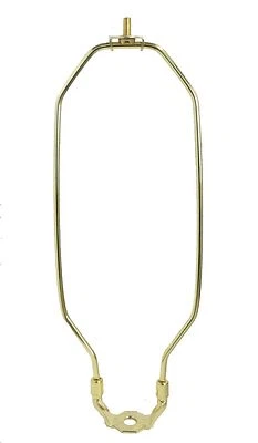 SATCO 14" HEAVY DUTY POLISHED BRASS HARPS