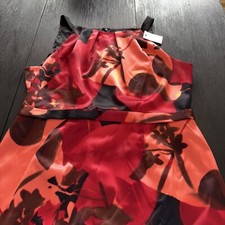 Gorgeous NWT Tahari Alena Dress Valencia Fully Lined Size 10