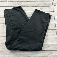 Eileen Fisher Organic Cotton Pants Women's XL Black