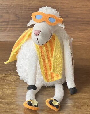 Hallmark Cards Dayspring Really Woolly Sandy Sheep 10'' Stuffed Animal 2005