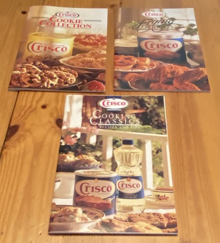 Konvolut 3 Crisco Kochbücher sehr guter Zustand