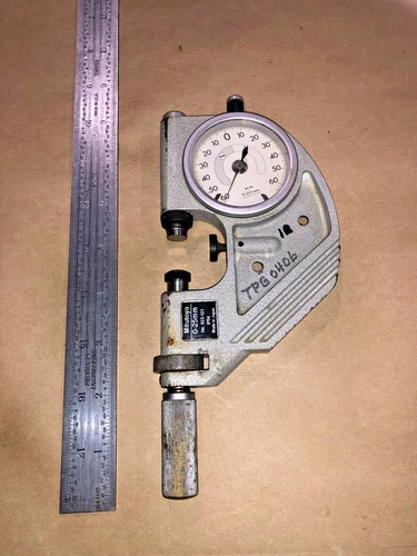 MITUTOYO DIAL SNAP GAGE  0-25MM 0.001MM NO. 523-121