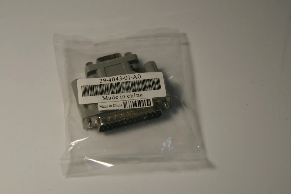 Cisco DB25 Male to DB9 Male Modem/Parallel/Serial Adapter - 29-4043-01 - New - Image 2 of 4
