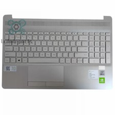 L52023-001 New For HP 15-DW 15S-DU 15S-DY Palmrest Case No Backlit Keyboard