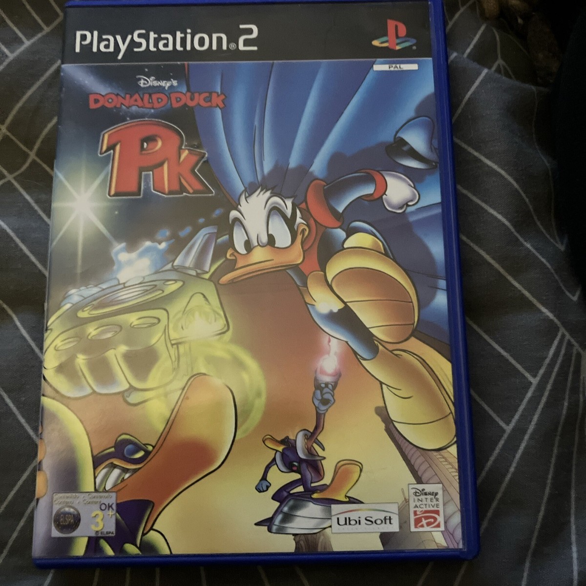 Jeu DONALD Qui Est PK? Pour PlayStation 2 (PS2) - Version PAL Avec Notice, Très Bon état