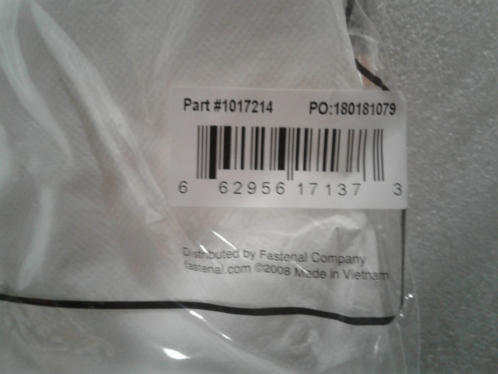 Fastenal 1017214 Microporous Coveralls - Factory Sealed Packages  