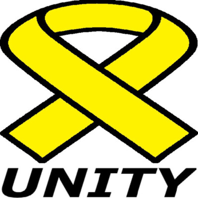 Unity Ribbon 30 Custom Yellow Unity Ribbon Personalized Address Labels | eBay