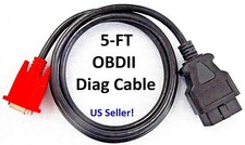 Obd2 Obdii Cable For Launch X431 Crp123 Crp123 X Pro Vii Crp129 Viii Scan Tool