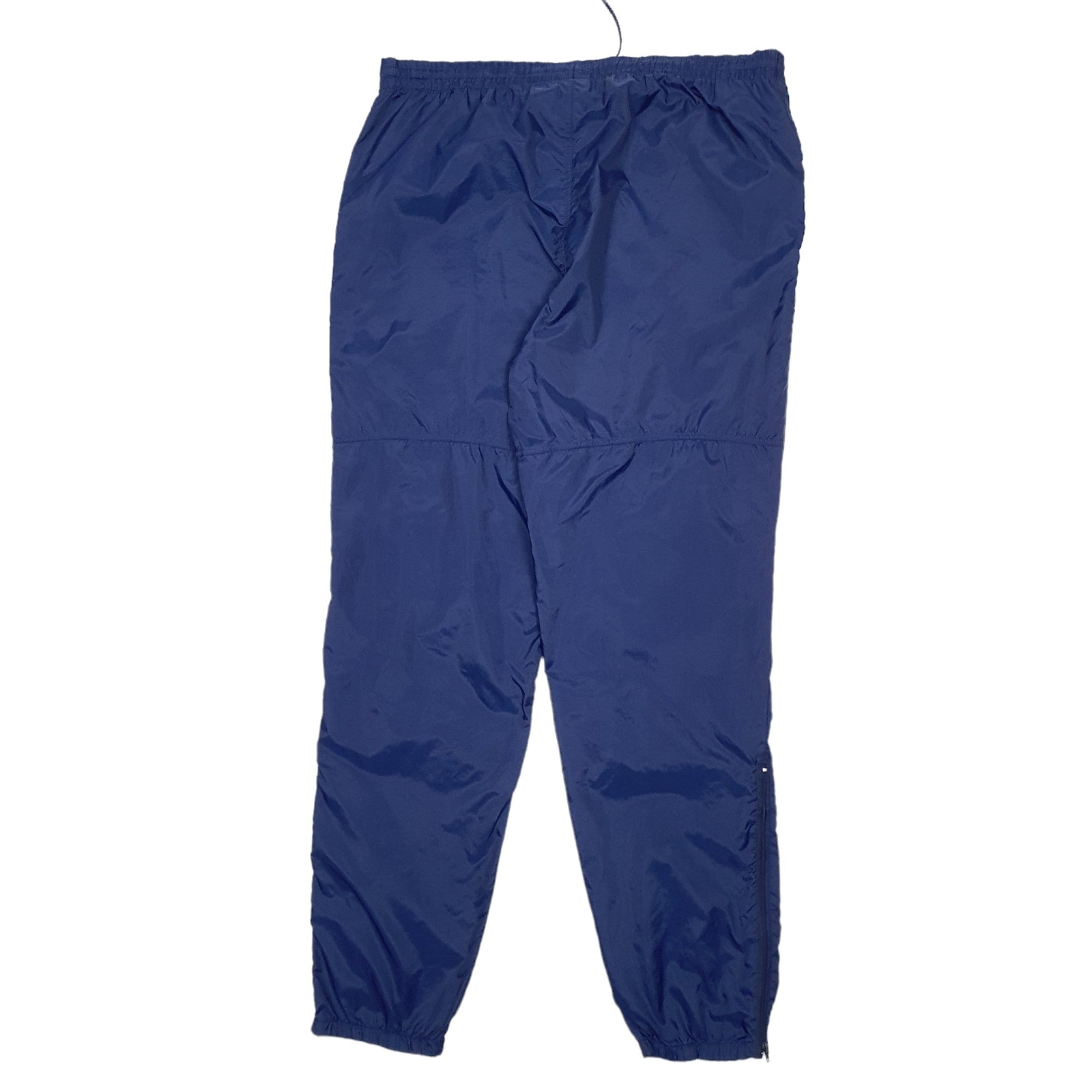 NIKE Vintage Jogger Trousers Polyester Navy Mens W36 L32 image 4