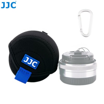 JJC Lens Case Bag Protector for Canon EF-M 22mm Sony E 16-50mm Nikon Z 16-50mm 