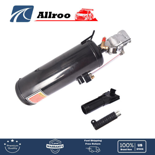 8L Handheld Car Tire Bead Air Blaster Trigger Portable Seating Inflator Black
