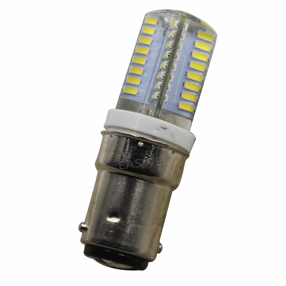 BA15d LED Light Bulb Cool White For Singer 4617 4620 4622 4623 Sewing ...