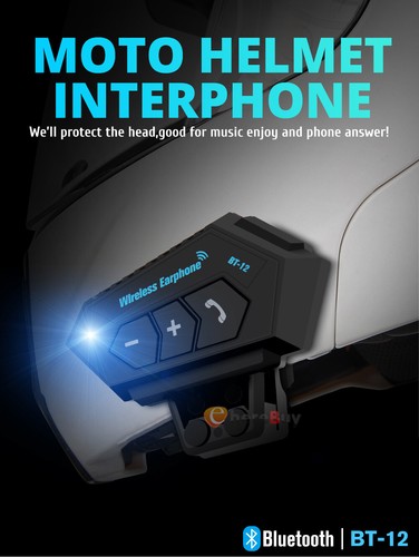 Motorcycle Helmet Headset Wireless 