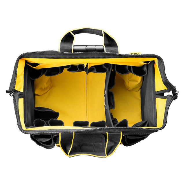 DEWALT Rolling Tool Bag 500mm Dwst181060 Wide Top Opening 31 Pockets