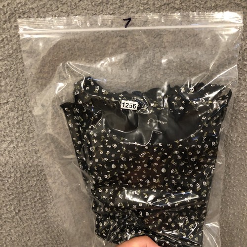 Art Class Girls Long Sleeve Black Shirt Floral Dots XL 14/16 - Picture 11 of 11